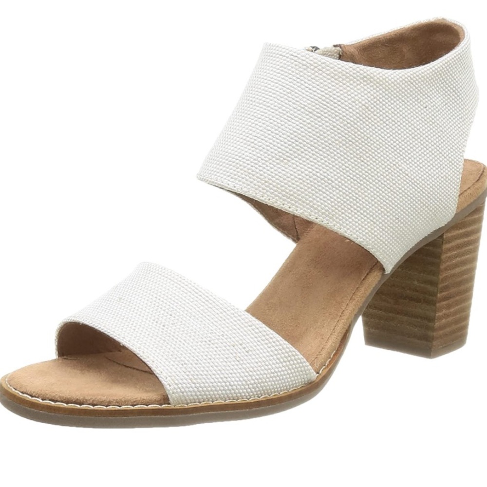 Tom’s Suede Canvas Sandals!